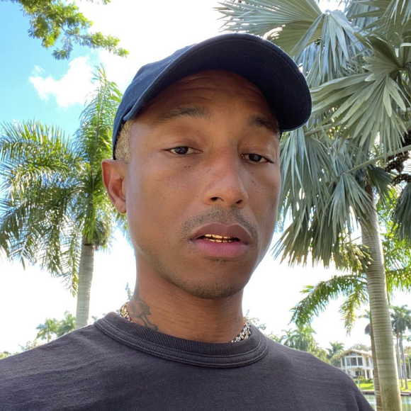 Pharrell Williams en février 2021.