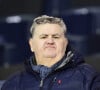 Pierre Ménès - Tribunes du parc des princes lors du match de championnat de Ligue 1 Conforama opposant le PSG à Lille le 22 Novembre 2019. © JB Autisier / Panoramic / Bestimage