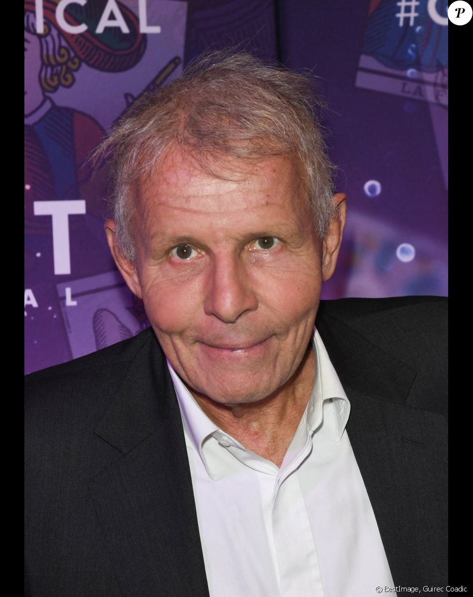 Patrick Poivre d' Arvor (PPDA) à la générale de la comédie musicale "Ghost" au théâtre Mogador à Paris, le 26 septembre 2019. © Guirec Coadic/Bestimage