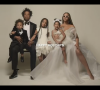 Beyoncé, Jay-Z et leurs trois enfants, Blue Ivy, Sir et Rumi. Le 1er janvier 2020.