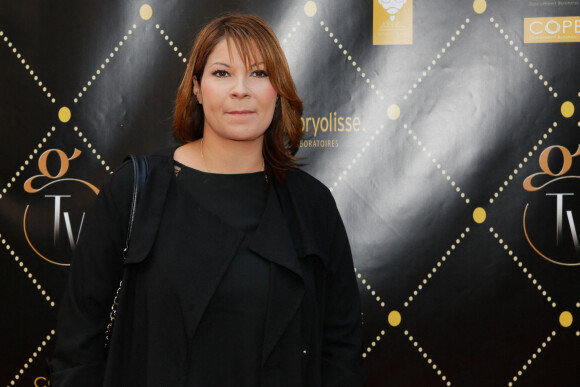 Kenza Braiga (Loft Story) - Photocall "Prix Gold de la TNT 2015" au théâtre Bobino à Paris, le 9 juin 2015.