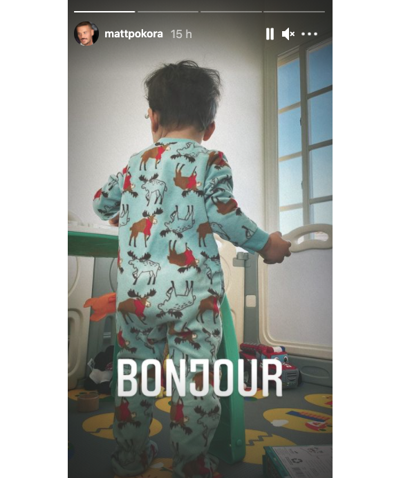 M. Pokora a dévoilé des photos de son fils Isaiah sur Instagram. Câlin du matin, bébé avec tablette... elles sont adorables.