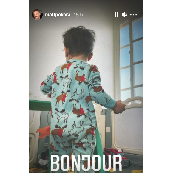 M. Pokora a dévoilé des photos de son fils Isaiah sur Instagram. Câlin du matin, bébé avec tablette... elles sont adorables.