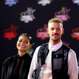 Christina Milian enceinte et son compagnon Matt Pokora (M. Pokora) - 21ème édition des NRJ Music Awards au Palais des festivals à Cannes le 9 novembre 2019. © Dominique Jacovides/Bestimage