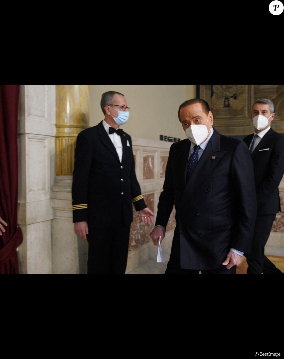 Les consultations se poursuivent en Italie pour la formation d'un nouveau gouvernement le 9 février 2021. Livio Anticoli/Inside / Panoramic / Bestimage