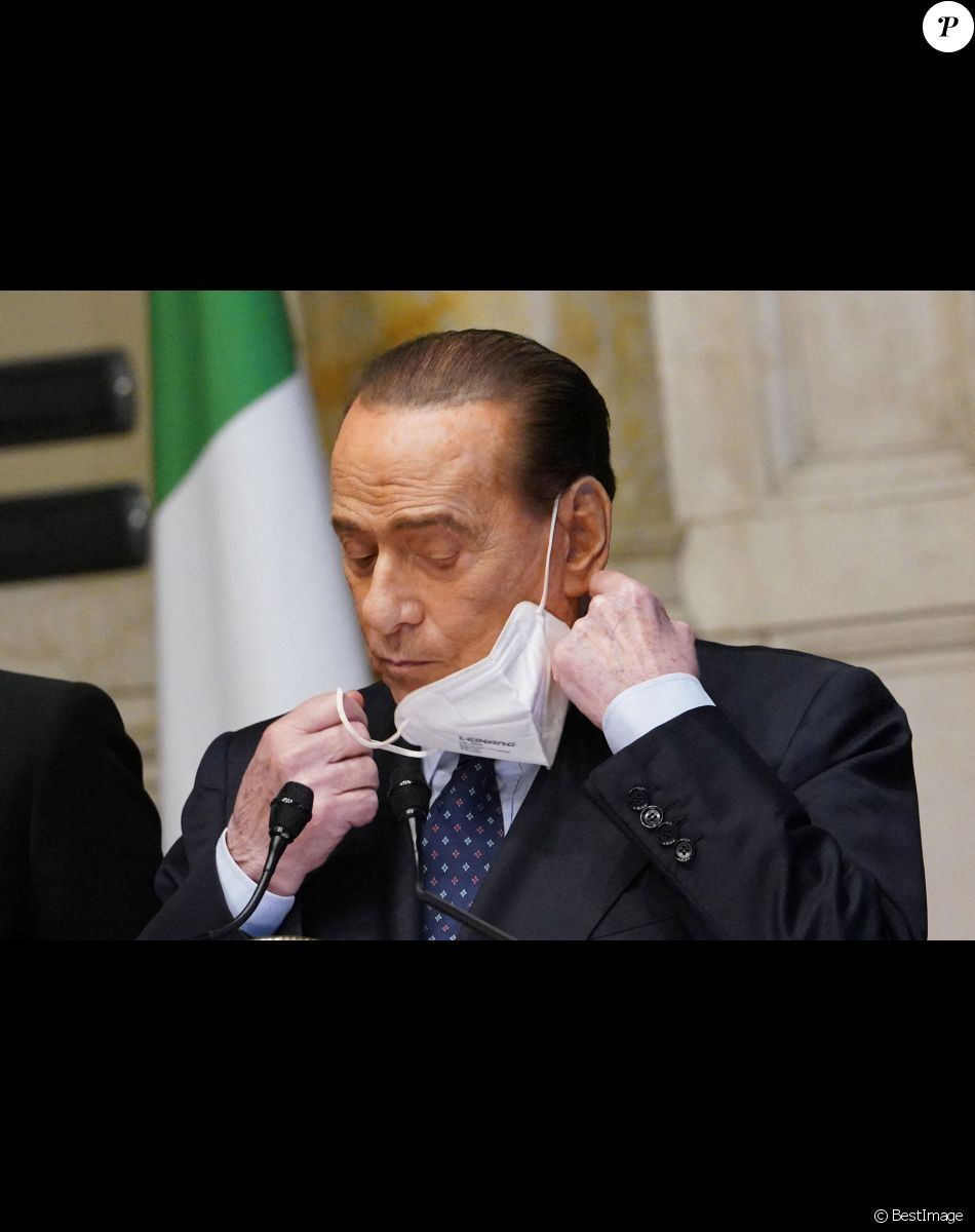 Les consultations se poursuivent en Italie pour la formation d'un nouveau gouvernement le 9 février 2021. Livio Anticoli/Inside / Panoramic / Bestimage