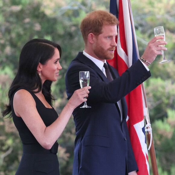 Le prince Harry et Meghan Markle à Dublin en juillet 2018.