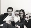 Hugo Clément, Alexandra Rosenfeld et ses filles Ava et Jim sur Instagram, janvier 2021.