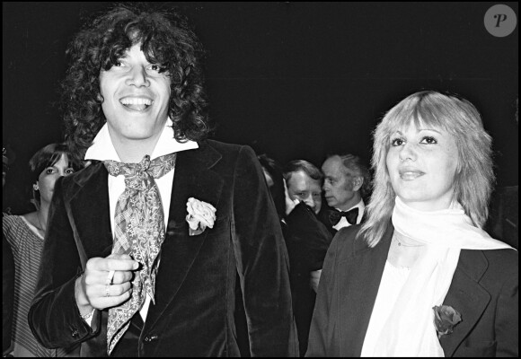 Miou-Miou et Julien Clerc au Festival de Cannes en 1976.