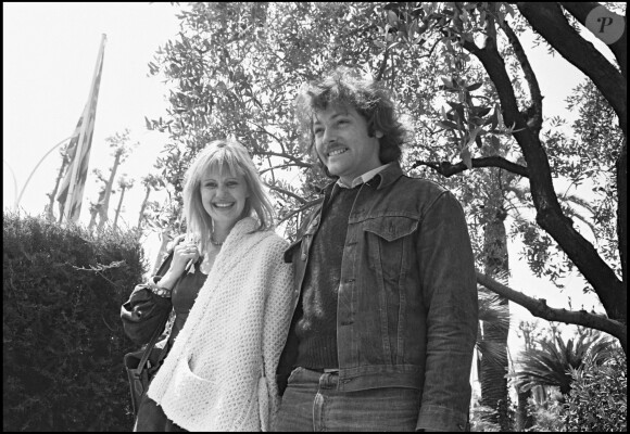 Patrick Dewaere et Miou-Miou au Festival de Cannes en 1974.