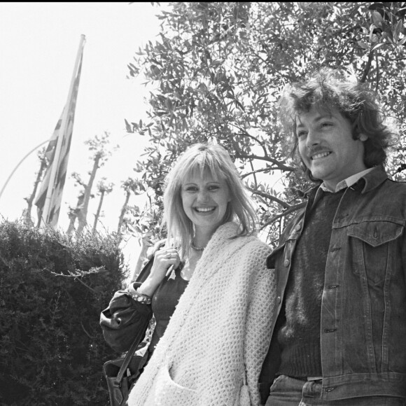 Patrick Dewaere et Miou-Miou au Festival de Cannes en 1974.