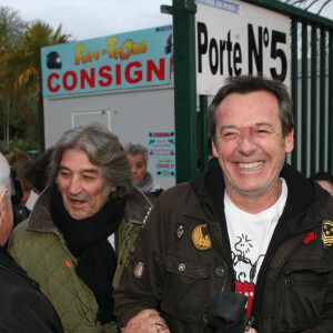 Marcel Campion et Jean-Luc Reichmann - Soirée d'inauguration de la Foire du Trône sur la Pelouse de Reuilly à Paris. Le 5 avril 2019. JLPPA/Bestimage
