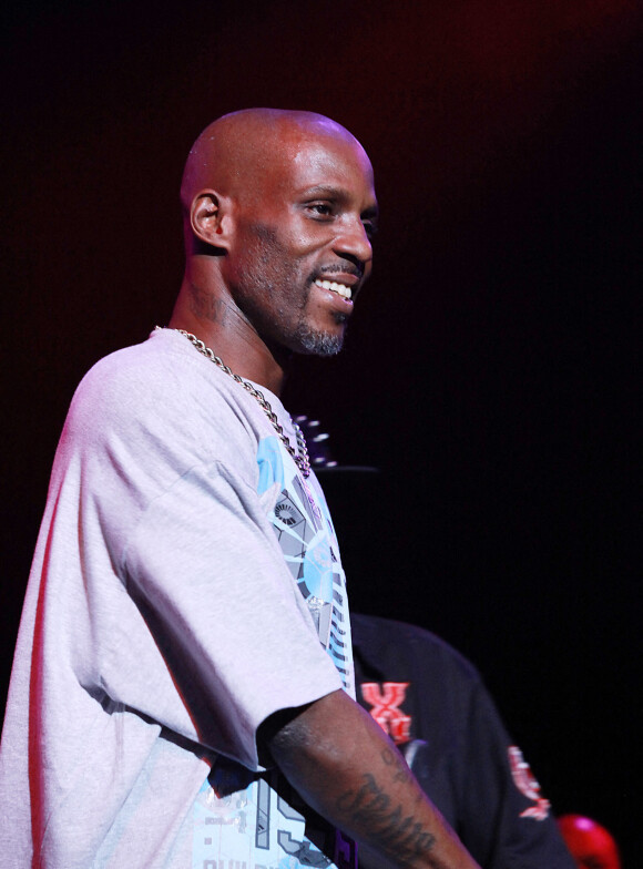 Le rappeur DMX en concert lors du ""Legends of Hip Hop Concert" à Las Vegas. Le 3 août 2014 © Marcel Thomas / Zuma Press / Bestimage 