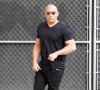 Vin Diesel arrive à l'émission Jimmy Kimmel Live dans le quartier de Hollywood à Los Angeles, le 9 mars 2020.