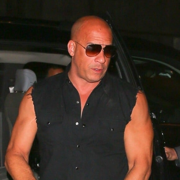 Exclusif - Vin Diesel à Miami.
