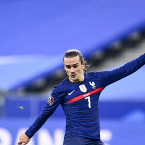 Antoine Griezmann pendant les éliminatoires coupe du monde 2022 au stade de France à Paris le 24 mars 2021. © JB Autissier / Panoramic / Bestimage