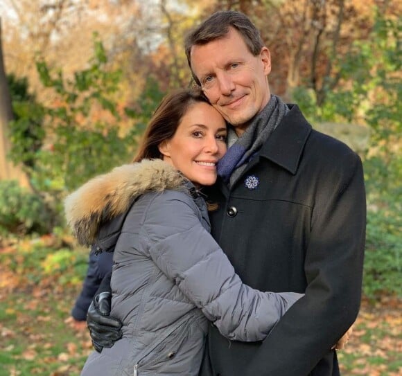 Le prince Joachim de Danemark et son épouse le princesse Marie sur Instagram, novembre 2020.