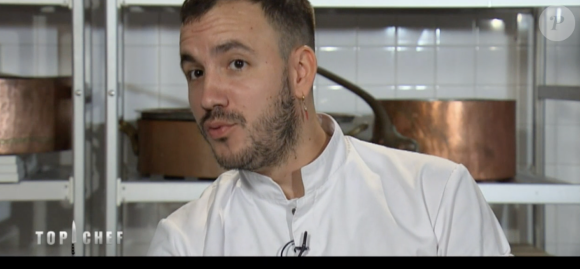 Baptiste, candidat de "Top Chef 2021" sur M6.