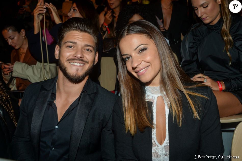 Rayane Bensetti et Denitsa Ikonomova au Etam Live Show 2019 au Stade Roland Garros à Paris le 24 septembre 2019. © Cyril Moreau / Veeren / Bestimage
