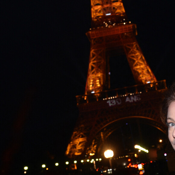 Exclusif - Isabelle Boulay - Backstage du concert anniversaire des 130 ans de la Tour Eiffel à Paris, qui sera diffusé le 26 octobre sur France 2. Le 2 octobre 2019. © Perusseau-Veeren/ Bestimage