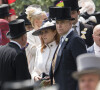 Le prince Andrew, duc d'York et Sarah Ferguson, duchesse d'York - Les membres de la famille royale lors du quatrième jour des courses hippiques "Royal Ascot" à Ascot, le 17 juin 2016. 