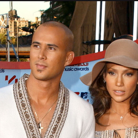 Jennifer Lopez et Cris Judd aux MTV Video Music Awards à New York le 6 septembre 2001