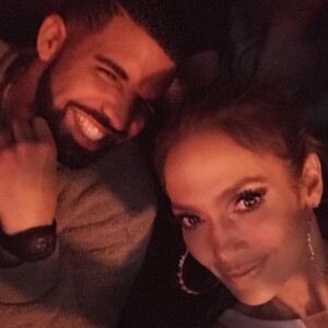 Drake et Jennifer Lopez à Las Vegas le 11 décembre 2016.