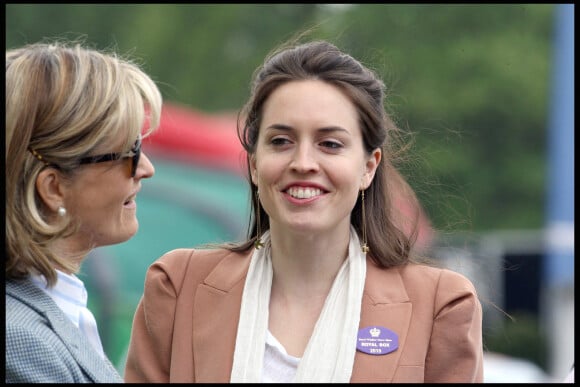 Lady Penny Romsey et sa fille Alexander Romsey (R) au Royal Windsor Horse Show, à Windsor, en 2010.