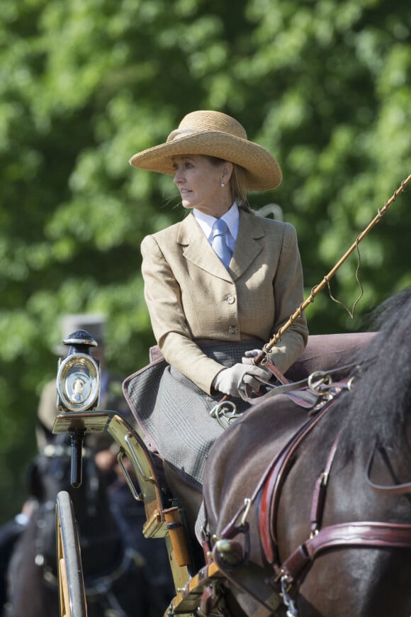 Lady Penny Romsey - La famille royale d'Angleterre au dernier jour du Royal Windsor Horse Show. Le 17 mai 2015