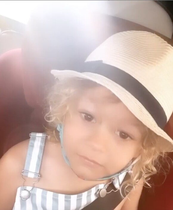 Ingrid Chauvin partage une vidéo de son fils Tom sur Instagram. Le 1er juin 2020.