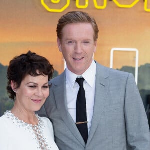 Helen McCrory et son mari Damian Lewis à l'avant-première du film "Once Upon a Time in Hollywood" à Londres, le 30 juillet 2019. 