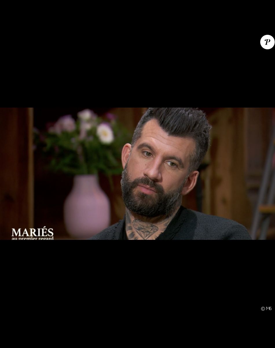 Cécile et Alain lors de leur bilan dans "Mariés au premier regard 2021" - M6