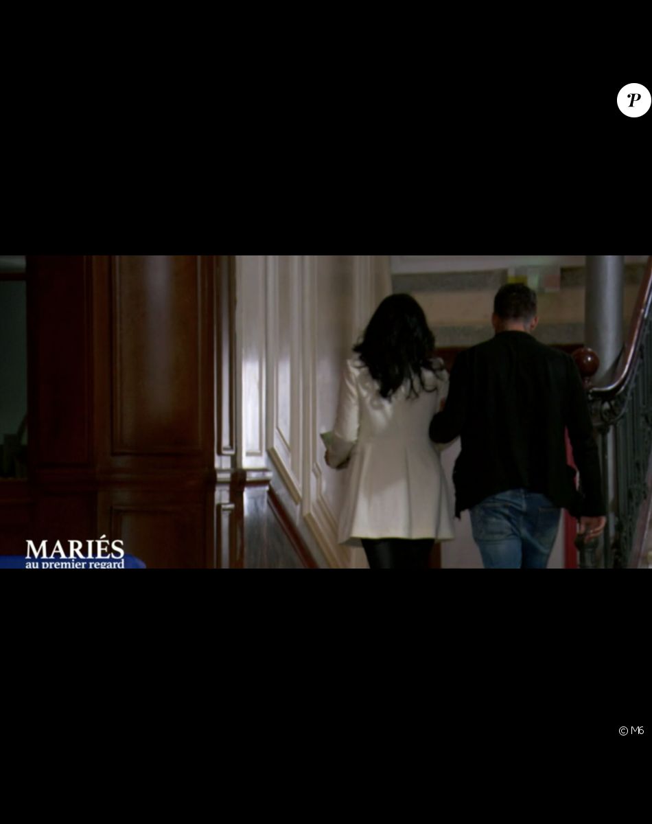 Cécile et Alain lors de leur bilan dans "Mariés au premier regard 2021" - M6