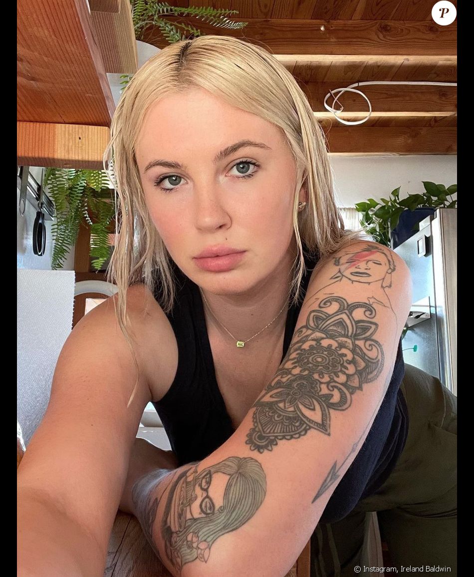 Ireland Baldwin, la fille d'Alec Baldwin et Kim Basinger, s'est fait un nouveau tatouage.