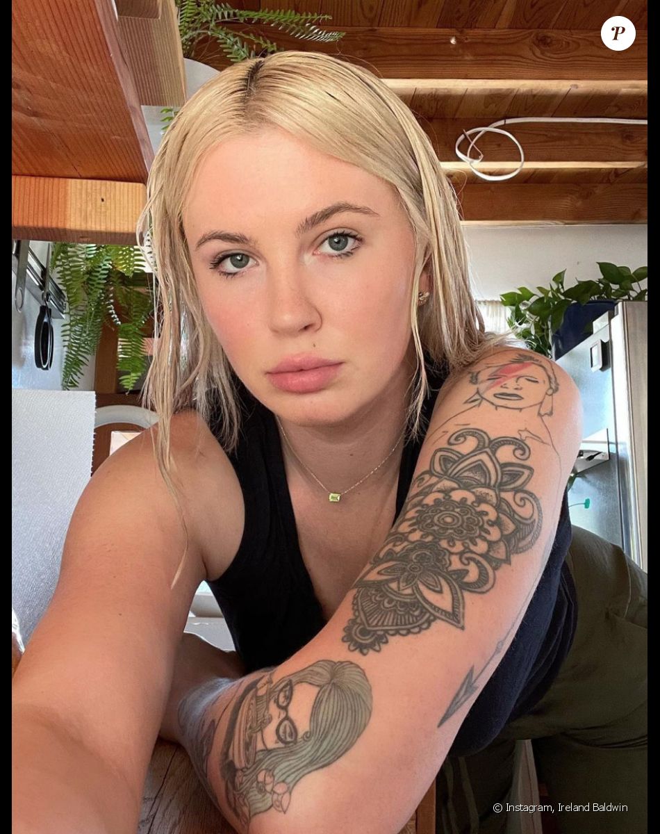 Ireland Baldwin, la fille d'Alec Baldwin et Kim Basinger, s'est fait un nouveau tatouage.