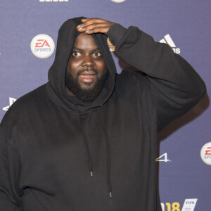 Issa Doumbia - Lancement du jeu vidéo de football FIFA 18 (FIFA 2018) à l'établissement public de coopération culturelle parisien "CentQuatre" à Paris, France, le 25 septembre 2017. © Pierre Perusseau/Bestimage