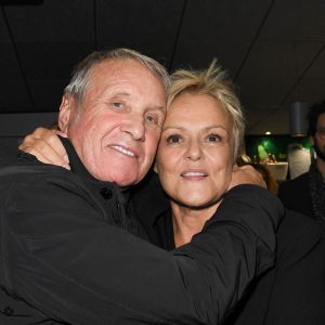 Yves Rénier et Muriel Robin - Générale du nouveau spectacle "Muriel Robin et Pof !" au Palais des Sports à Paris © Coadic Guirec/Bestimage