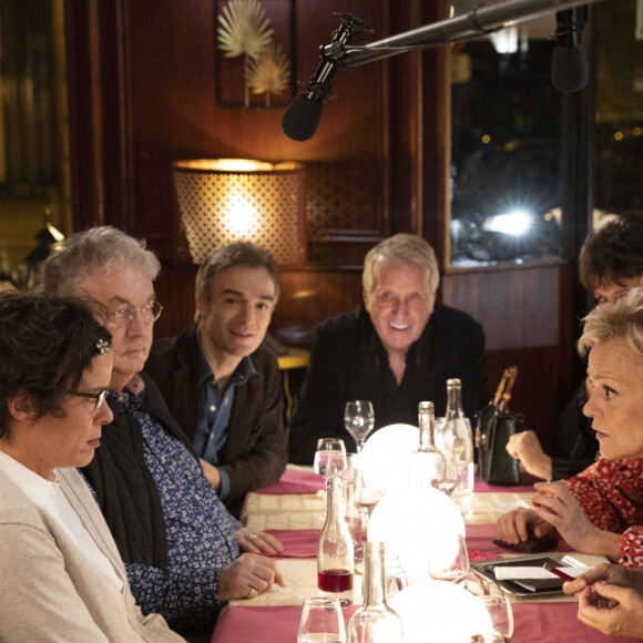 Exclusif - Tournage du film "I love you coiffure" de M.Robin. Le 13 janvier 2020 © Cyril Moreau / Bestimage