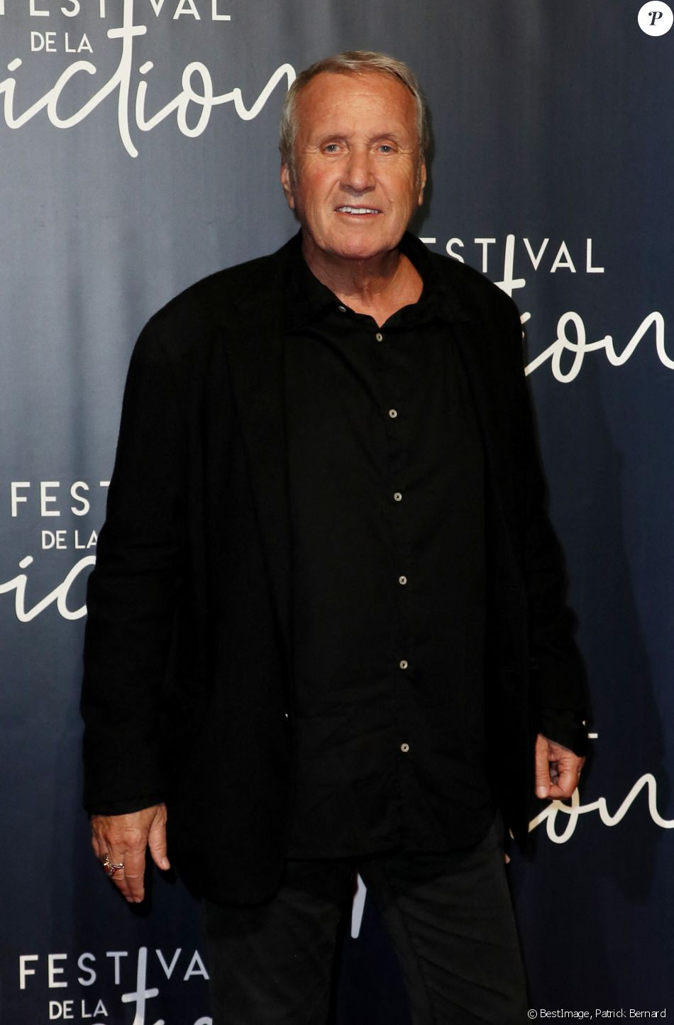 Yves Rénier à la projection du téléfilm "Jacqueline Sauvage : C'était lui ou moi" au festival international du film de La Rochelle, France, le 13 septembre 2018. © Patrick Bernard/Bestimage
