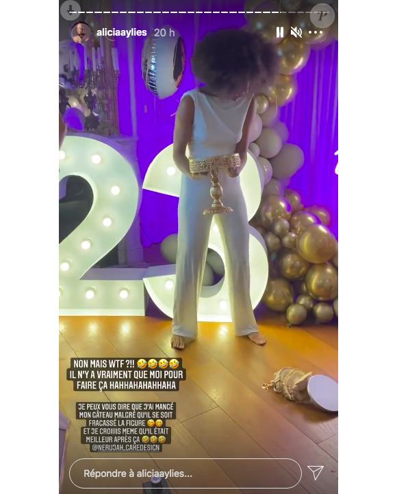 Alicia Aylies fête ses 23 ans, le 25 avril 2021 sur Instagram.