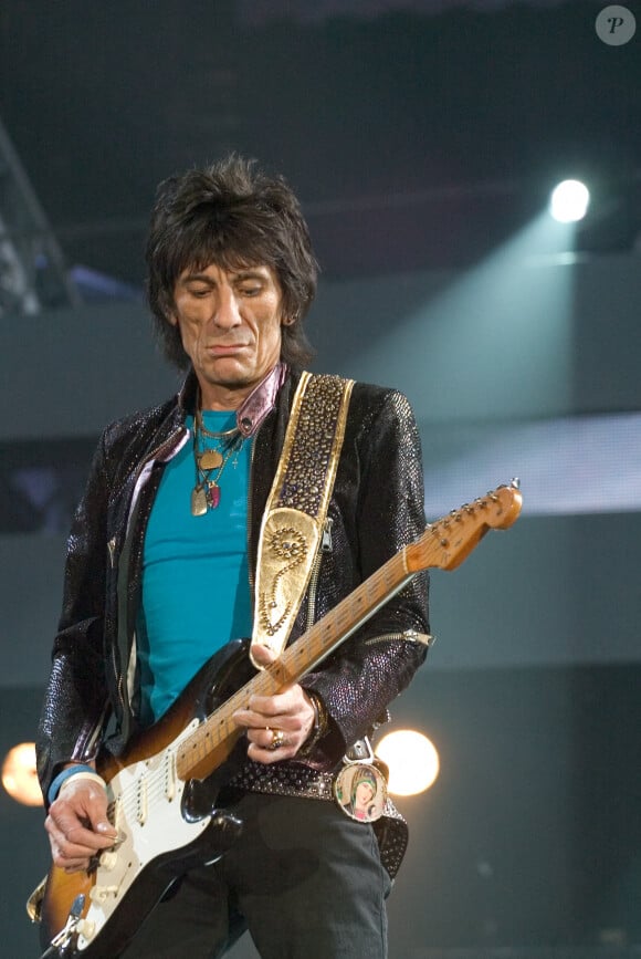 Ronnie Wood le 22 mars 2006 à Tokyo -The Rolling Stones.