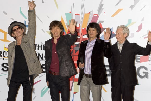 Keith Richards, Mick Jagger, Ronnie Wood, Charlie Watts - The Rolling Stones.