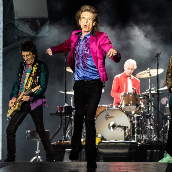 Ronnie Wood, Mick Jagger, Charlie Watts, Keith Richards - Les Rolling Stones en concert au Levi's Stadium à Santa Clara, le 20 août 2019 à Santa Clara