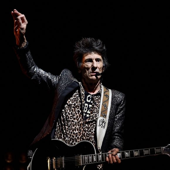 Ronnie Wood en concert à l'Opera House Theater à Manchester.