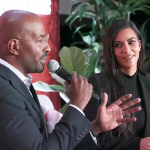 Kim Kardashian, Van Jones - Kim Kardashian a invité l'ancienne détenue Alice Johnson à dîner chez elle avec sa famille dans l'émission de télé-réalité "Keeping Up With The Kardashians" à Los Angeles, le 12 mai 2019.