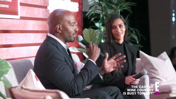 Kim Kardashian, Van Jones - Kim Kardashian a invité l'ancienne détenue Alice Johnson à dîner chez elle avec sa famille dans l'émission de télé-réalité "Keeping Up With The Kardashians" à Los Angeles, le 12 mai 2019.