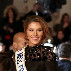 Camille Cerf, Miss France 2015 - 16ème édition des NRJ Music Awards à Cannes. Le 13 décembre 2014