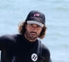 Exclusif - Brody Jenner fait du surf électrique à Malibu, le 27 avril 2021.