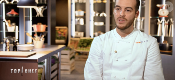 Bruno dans le quatrième épisode de "Top Chef 2021" sur M6.