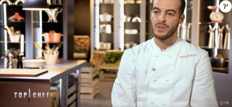 Bruno dans le quatrième épisode de "Top Chef 2021" sur M6.